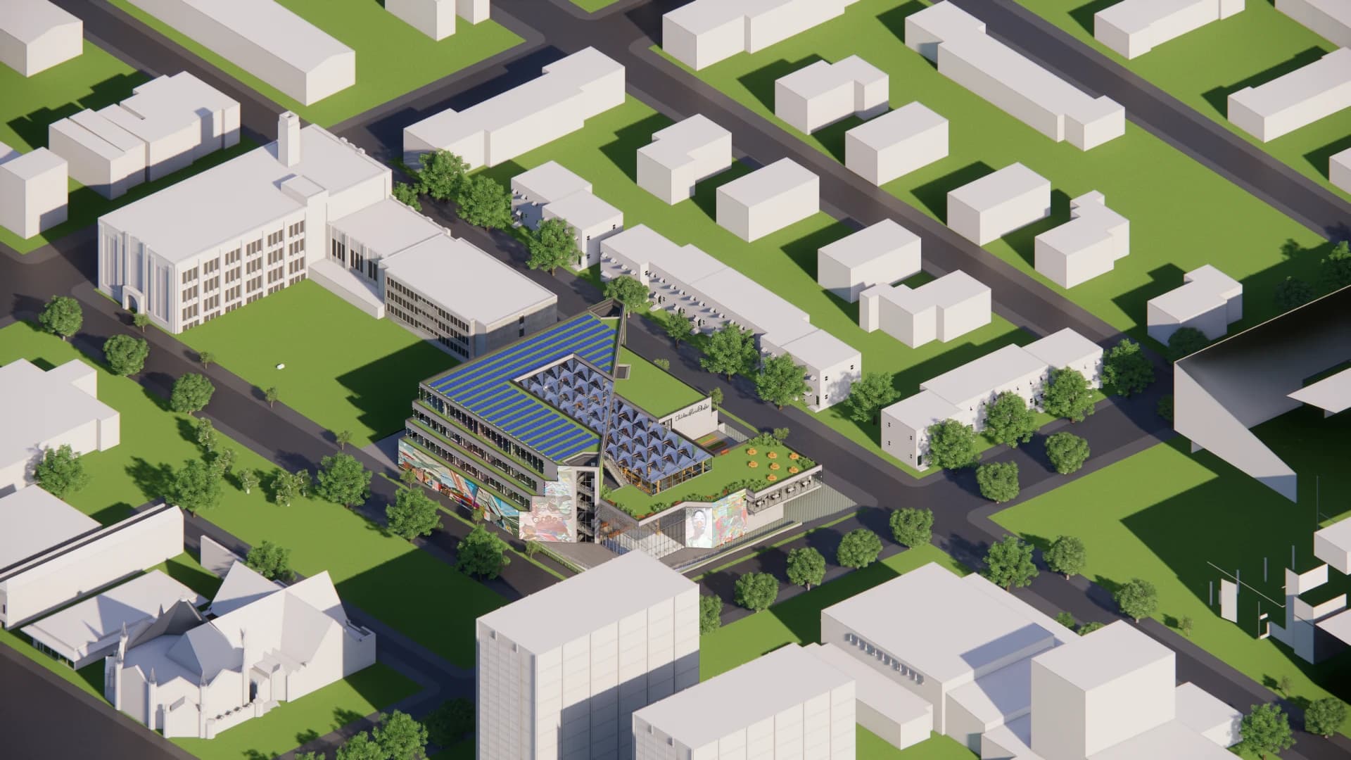 Art and Science High School, the full artwork