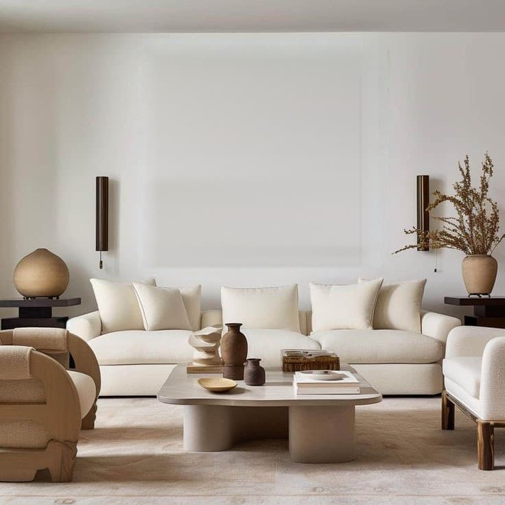 Extruding Forms shown in a room